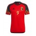 Belgien Romelu Lukaku #9 Replik Heimtrikot WM 2022 Kurzarm